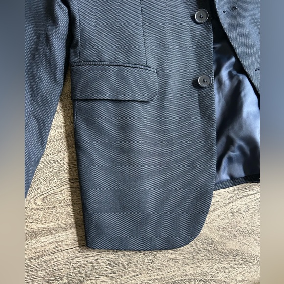 Men’s Navy Banana Republic Sport Coat Blazer Suit Jacket size 36R - Picture 7 of 10